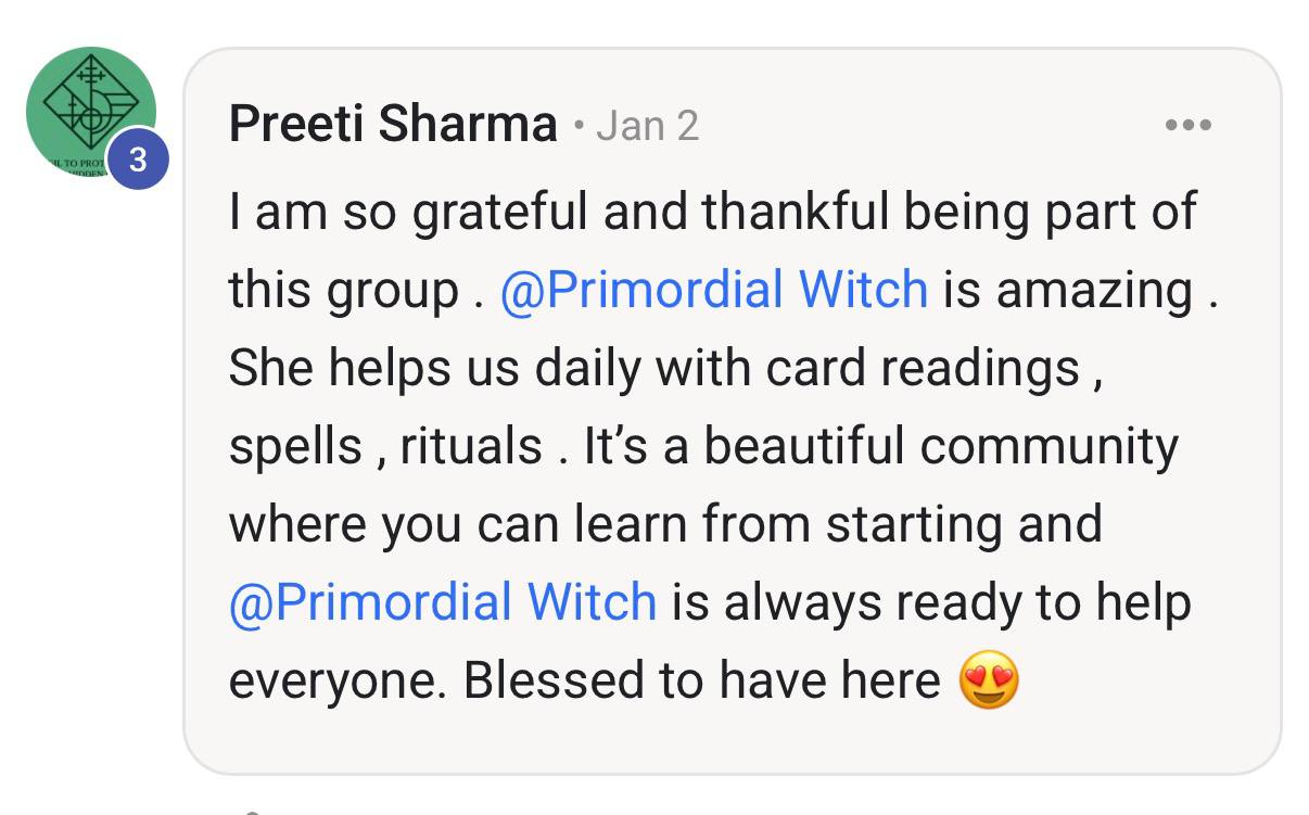 Preeti Sharma testimonial